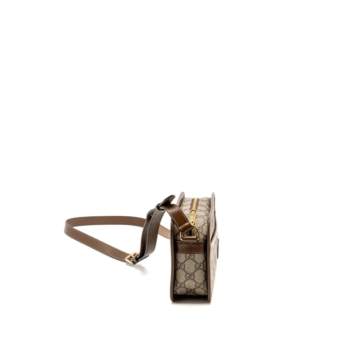 Gucci Interlocking G Mini Bag GG Supreme Canvas Brown GHW