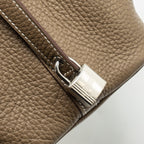 HERMES PICOTIN 18 CLEMENCE LOCK BAG ETOUPE SHW