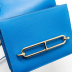 Hermes Mini Roulis Evercolor B3 Bleu Zanzibar GHW