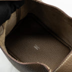 Hermes picotin 18 Clemence Lock bag Etoupe SHW