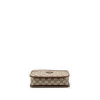 Gucci Interlocking G Mini Bag GG Supreme Canvas Brown GHW