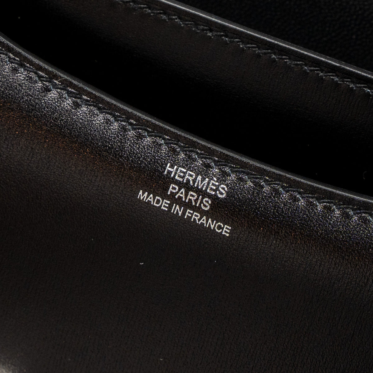 HERMES MINI CONSTANCE BOX BLACK SHW
