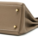 Hermes Kelly 28 Togo Etoupe GHW