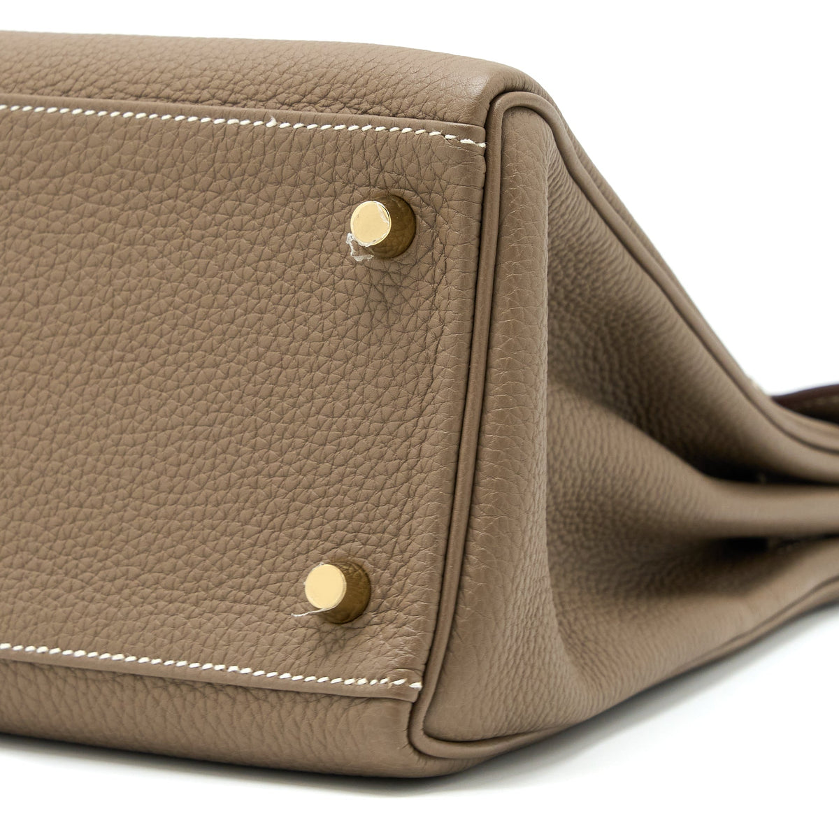 Hermes Kelly 28 Togo Etoupe GHW