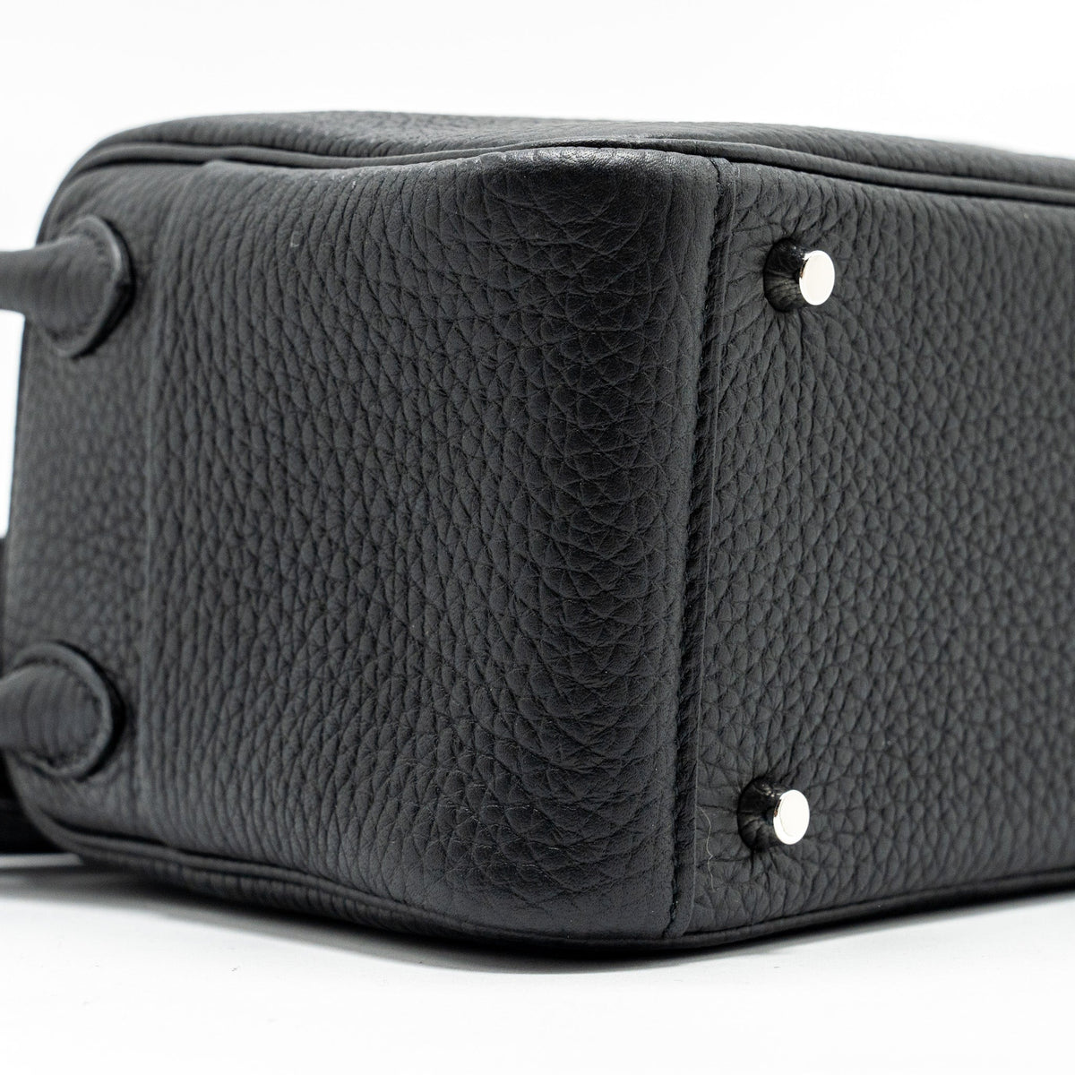 HERMES MINI LINDY CLEMENCE BLACK SHW