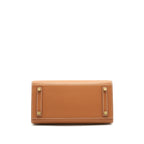 HERMES BIRKIN 25 SELLIER GOLD WITH GHW EPSOM LEATHER