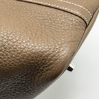 HERMES PICOTIN 18 CLEMENCE LOCK BAG ETOUPE SHW