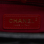 CHANEL 22A TWIST YOUR BUTTONS HOBO SHOULDER BAG CAVIAR BLACK GHW (MICROCHIP)
