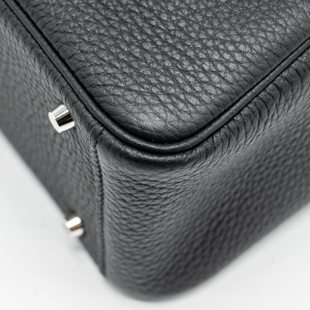 HERMES MINI LINDY CLEMENCE BLACK SHW