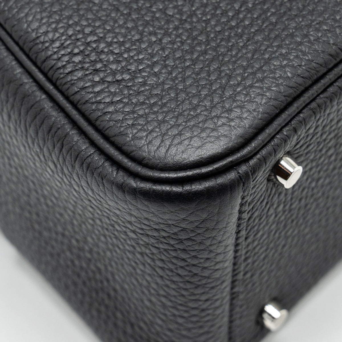 HERMES MINI LINDY CLEMENCE BLACK SHW