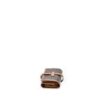 Celine Jewellery Pouch In Triomphe Canvas / Calfskin Tan GHW