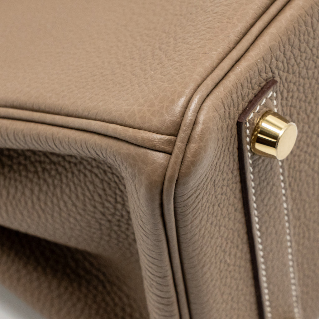Hermes Birkin 25 Togo Etoupe GHW