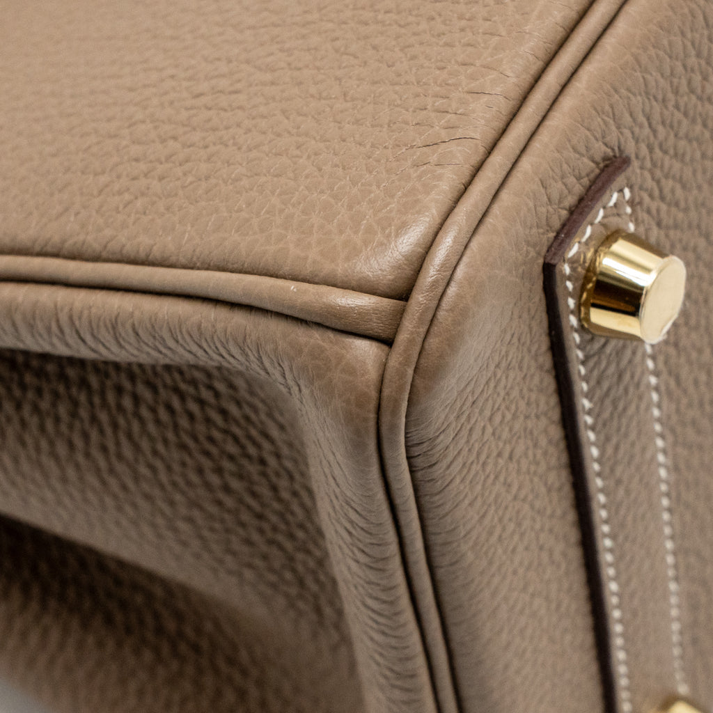 Hermes Birkin 25 Togo Etoupe GHW