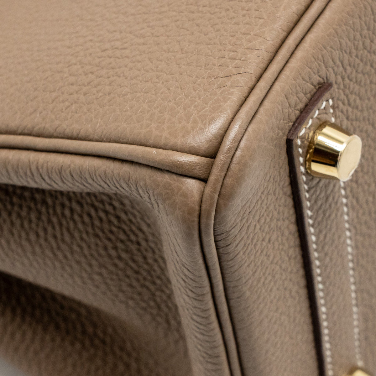 Hermes Birkin 25 Togo Etoupe GHW