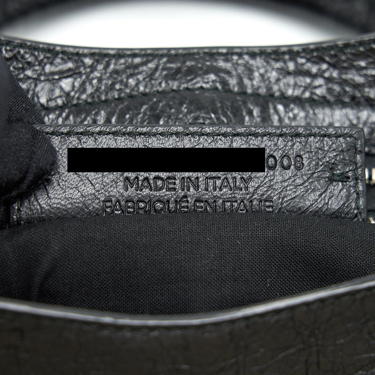 BALENCIAGA CITY BAG BLACK SHW