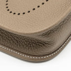Hermes Mini Evelyne Clemence Etoupe GHW