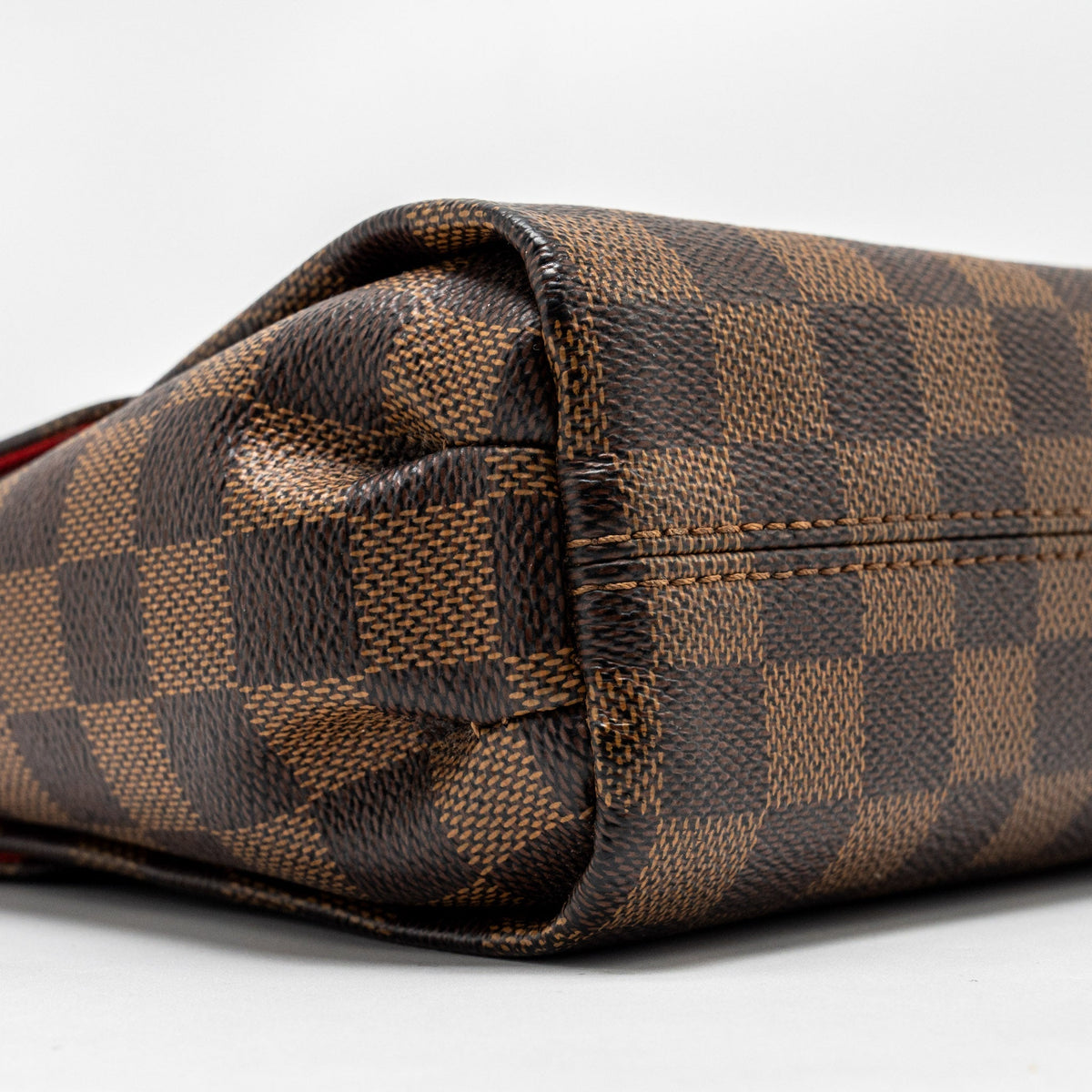 LOUIS VUITTON CROISETTE DAMIER EBENE GHW