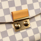LOUIS VUITTON CROISETTE DAMIER AZUR CANVAS GHW