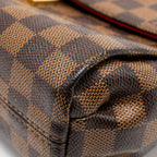 LOUIS VUITTON CROISETTE DAMIER EBENE GHW