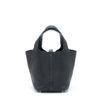 Hermes Picotin 18 Lock Bag Black SHW