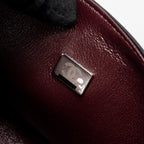 CHANEL SMALL CLASSIC DOUBLE FLAP BAG LAMBSKIN BLACK SHW (MICROCHIP)