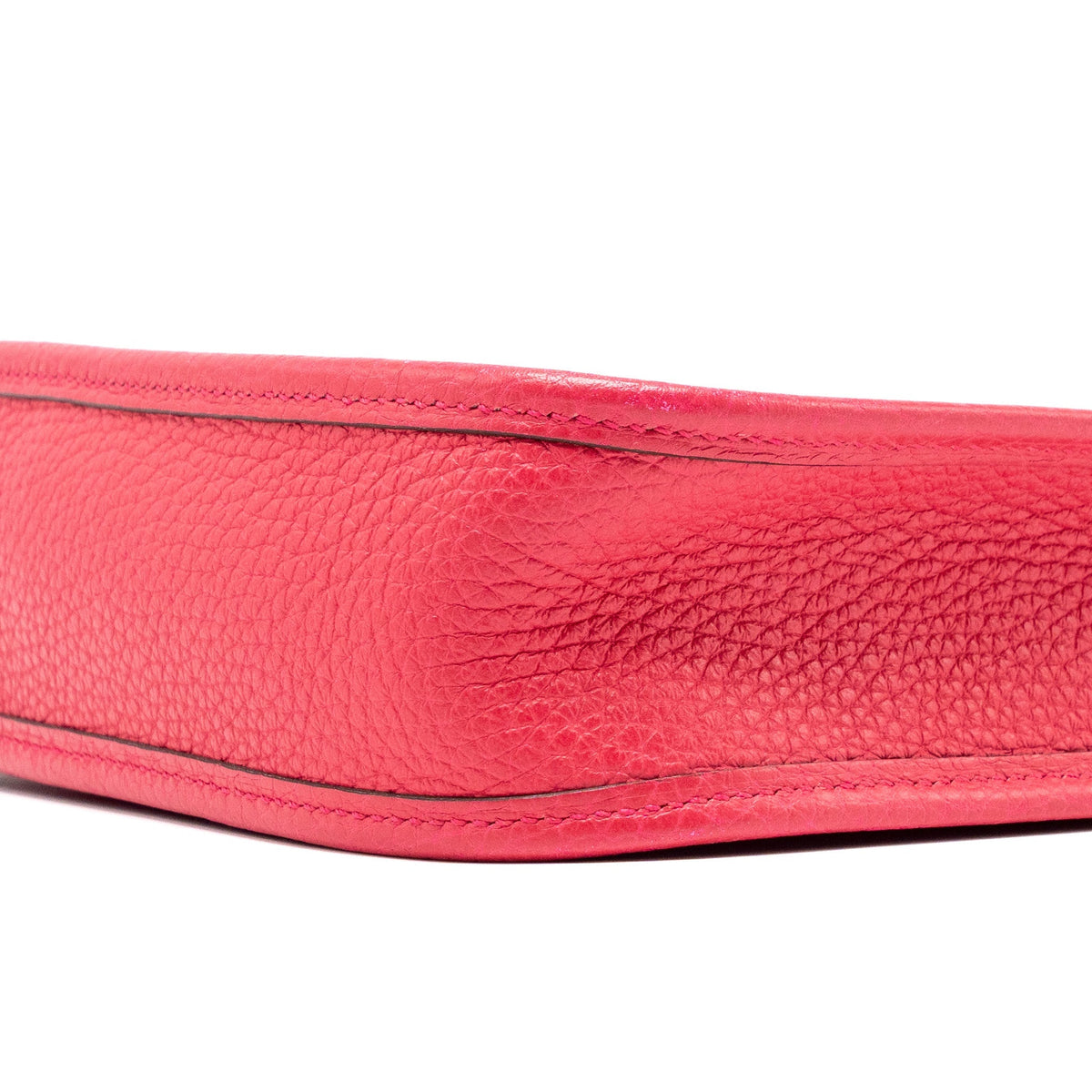 Hermes Mini Evelyne clemence rose extreme SHW