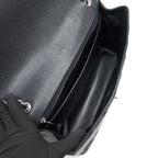 CHANEL CAVIER CLASSIC MAXI SINGLE FLAP BAG BLACK SHW