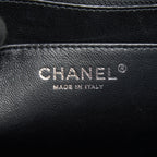 CHANEL CAVIER CLASSIC MAXI SINGLE FLAP BAG BLACK SHW
