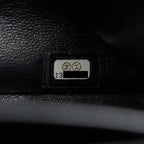 CHANEL CAVIER CLASSIC MAXI SINGLE FLAP BAG BLACK SHW