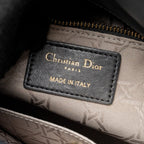 Dior Small My ABCDior lambskin dark grey LGHW