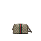 GUCCI OPHIDIA GG SUPREME MINI SHOULDER BAG