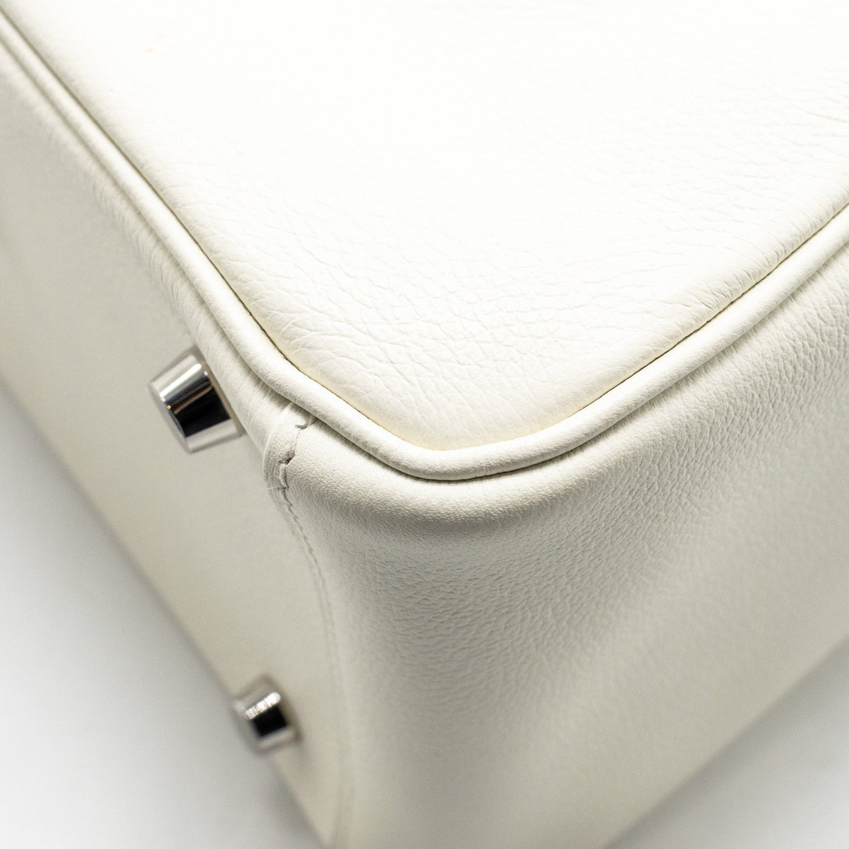 Hermes Lindy26 Evercolor Blanc SHW