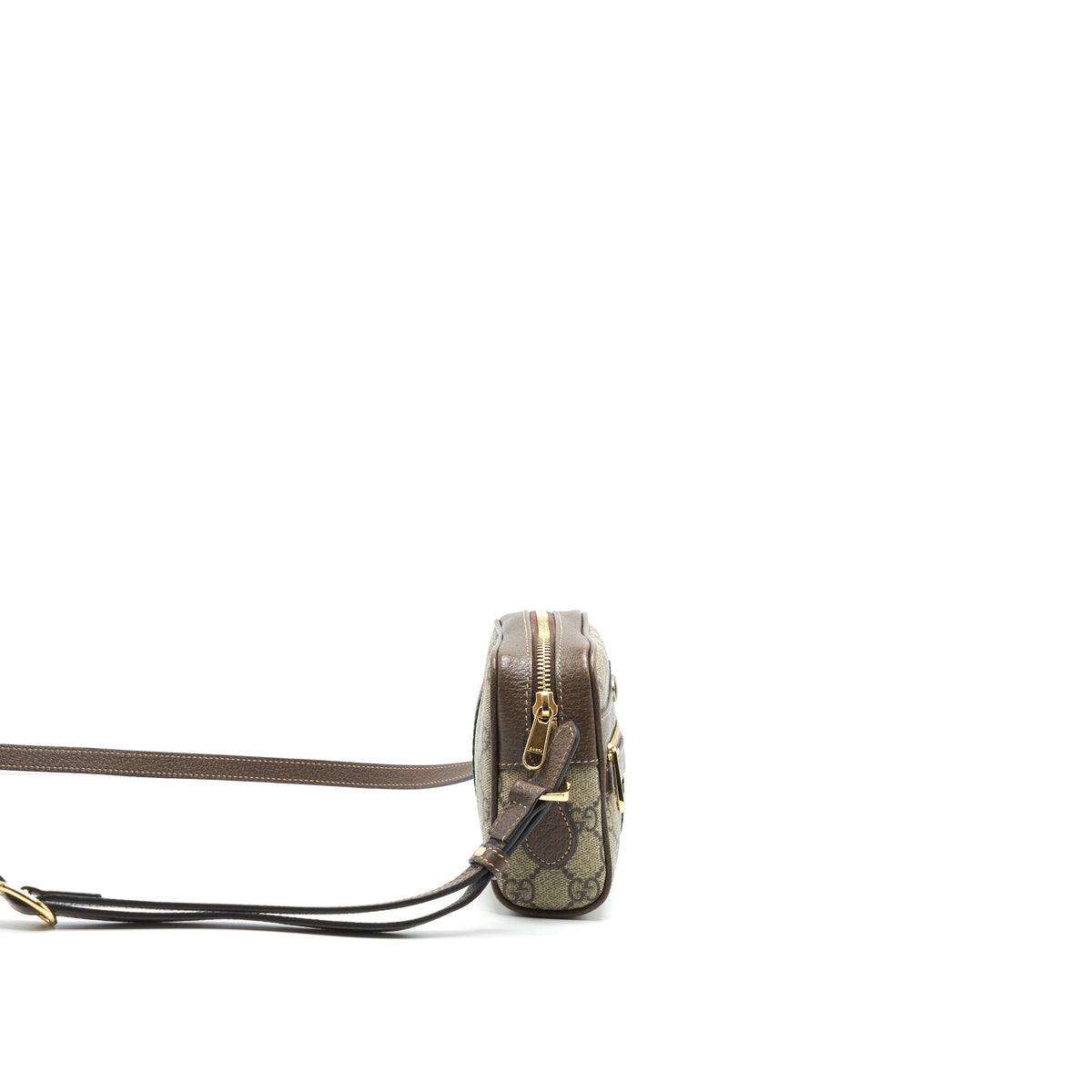 GUCCI OPHIDIA GG SUPREME MINI SHOULDER BAG