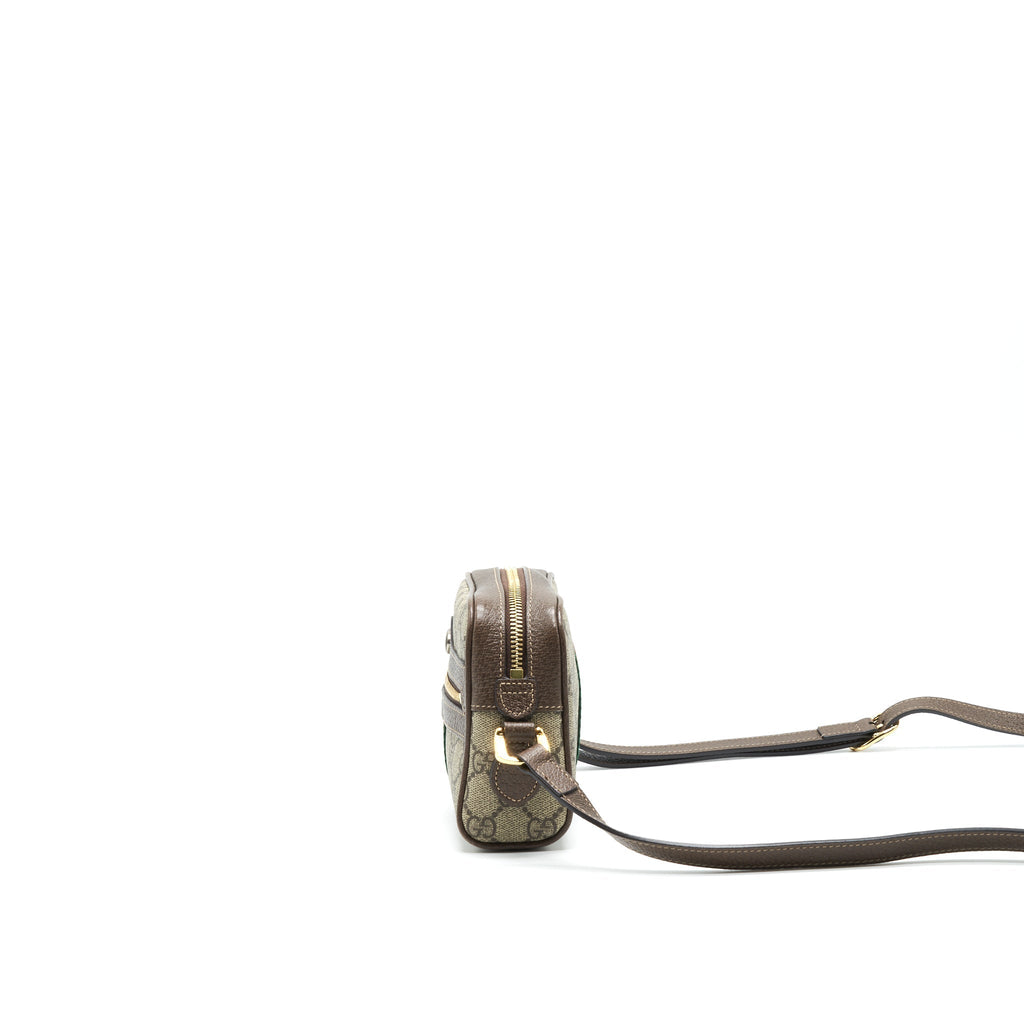GUCCI OPHIDIA GG SUPREME MINI SHOULDER BAG