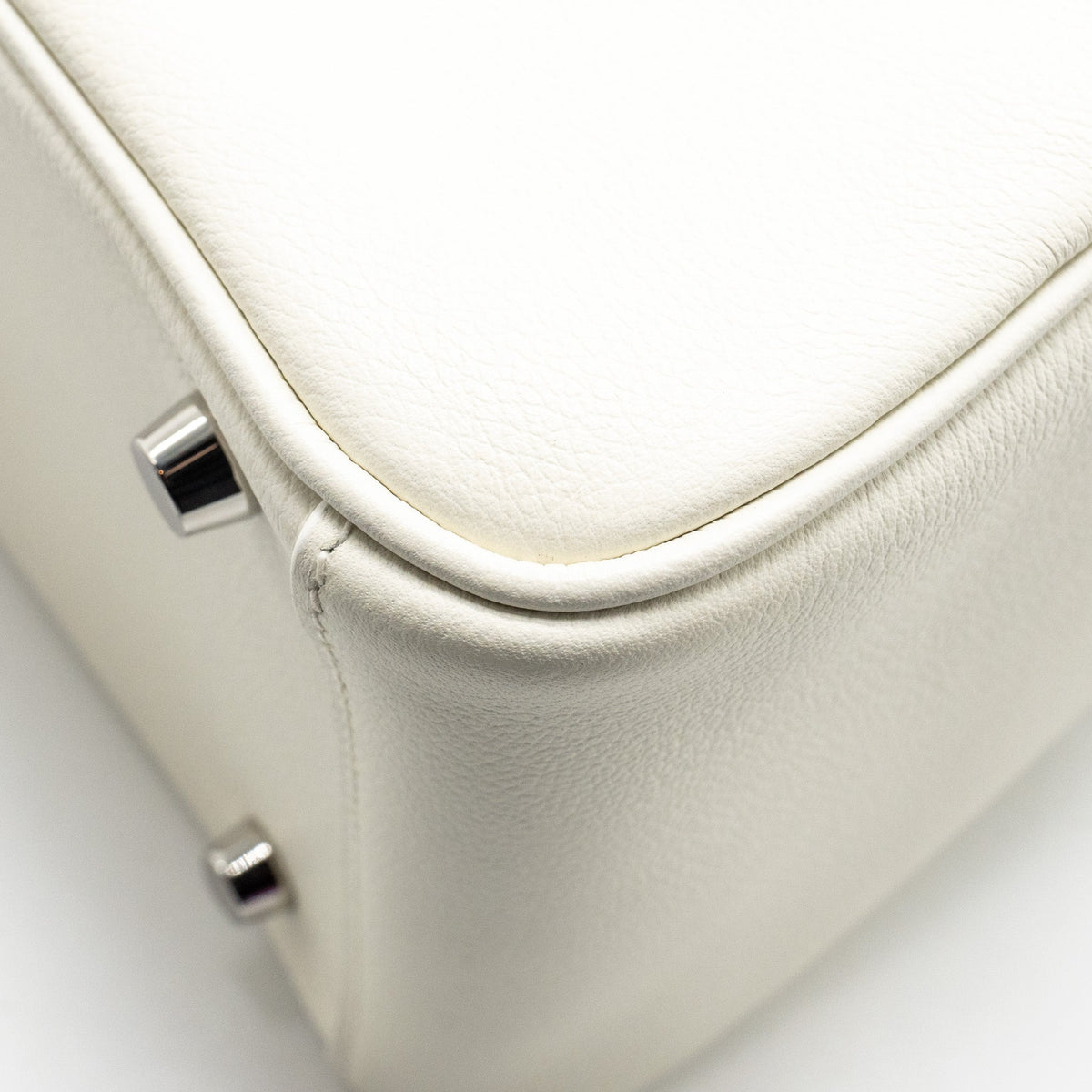Hermes Lindy26 Evercolor Blanc SHW