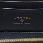 CHANEL 23P COCO LOVE LONG VANITY CAVIAR BLACK BRUSHED GHW (MICROCHIP)