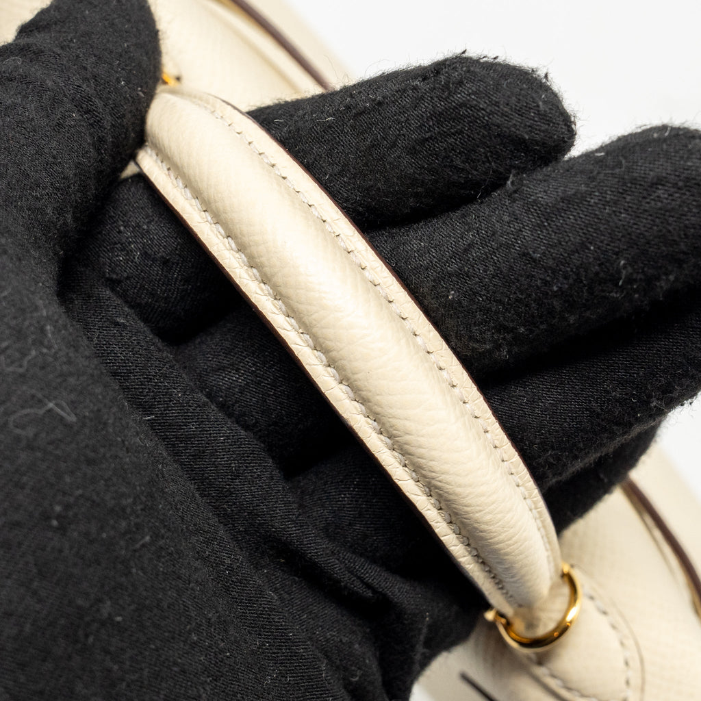 Hermes Mini Kelly II Epsom Nata GHW