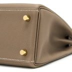 HERMES KELLY 25 TOGO ETOUPE GHW