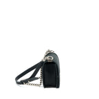 CHANEL MEDIUM BOY BAG GRAINED CALFSKIN BLACK SHW