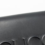 GUCCI FLAP WALLET ON CHAIN CALFSKIN BLACK SHW