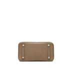 HERMES BIRKIN 25 TOGO ETOUPE WITH SHW