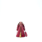 LOUIS VUITTON ALMA BB PATENT DARK PINK GHW