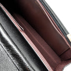 CHANEL CLASSIC WALLET ON CHAIN CAVIAR BLACK GHW