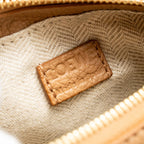 LOEWE MINI PUZZLE BAG SOFT GRAINED CALFSKIN TOFFEE GHW