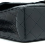 CHANEL VINTAGE FLAP BAG LAMBSKIN BLACK GHW