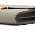 Hermes Constance To Go Epsom Gris Etain GHW