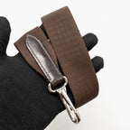 Hermes the grooming bag canvas bleu navy/feu SHW
