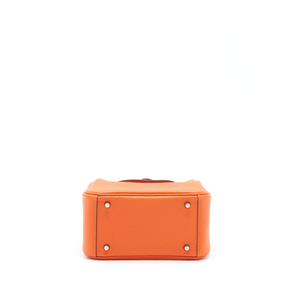 Hermes Mini Lindy Clemence 9J Feu SHW