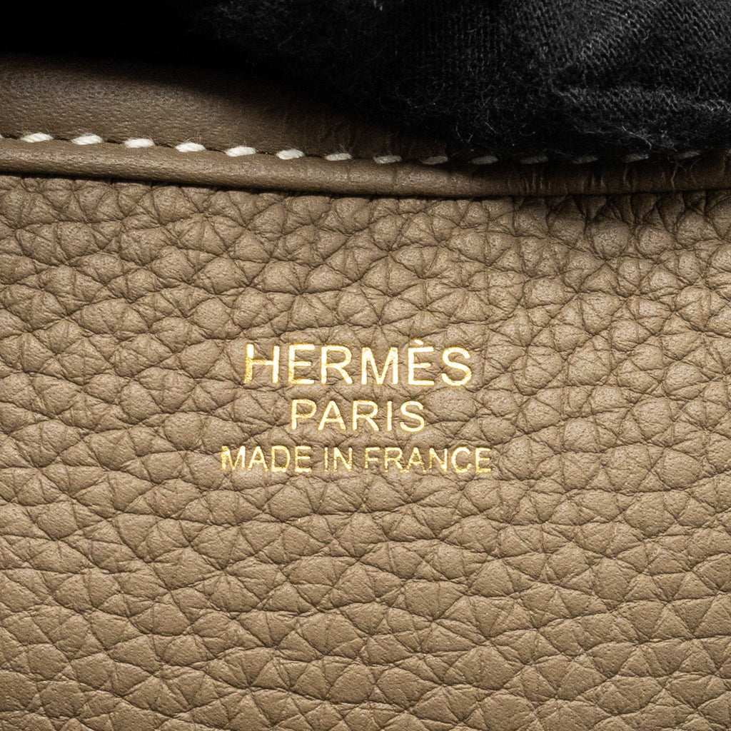 Hermes Evelyne 29 clemence etoupe GHW