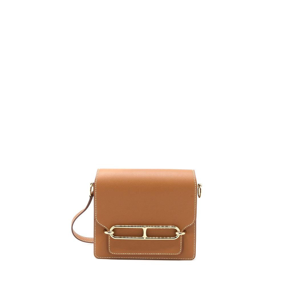 Hermes Mini Roulis Evercolor Gold LGHW